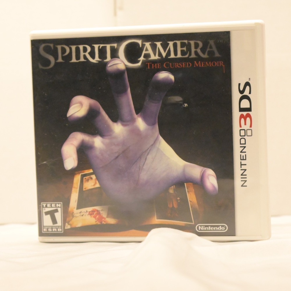 Spirit Camera The Cursed Memoir CIB Nintendo 3DS Complete w/ Case Manuals Game